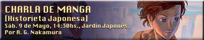 Lee más sobre el artículo Charla de Manga , Sábado 9 de Mayo