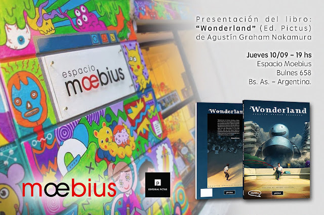Lee más sobre el artículo Presentación «Wonderland» en Espacio Moebius