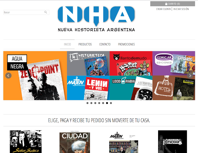 Lee más sobre el artículo Nueva Historieta Argentina_Tienda Virtual