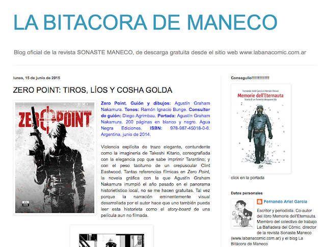 Lee más sobre el artículo «ZERO POINT: TIROS, LÍOS Y COSHA GOLDA» por Fernando Ariel García