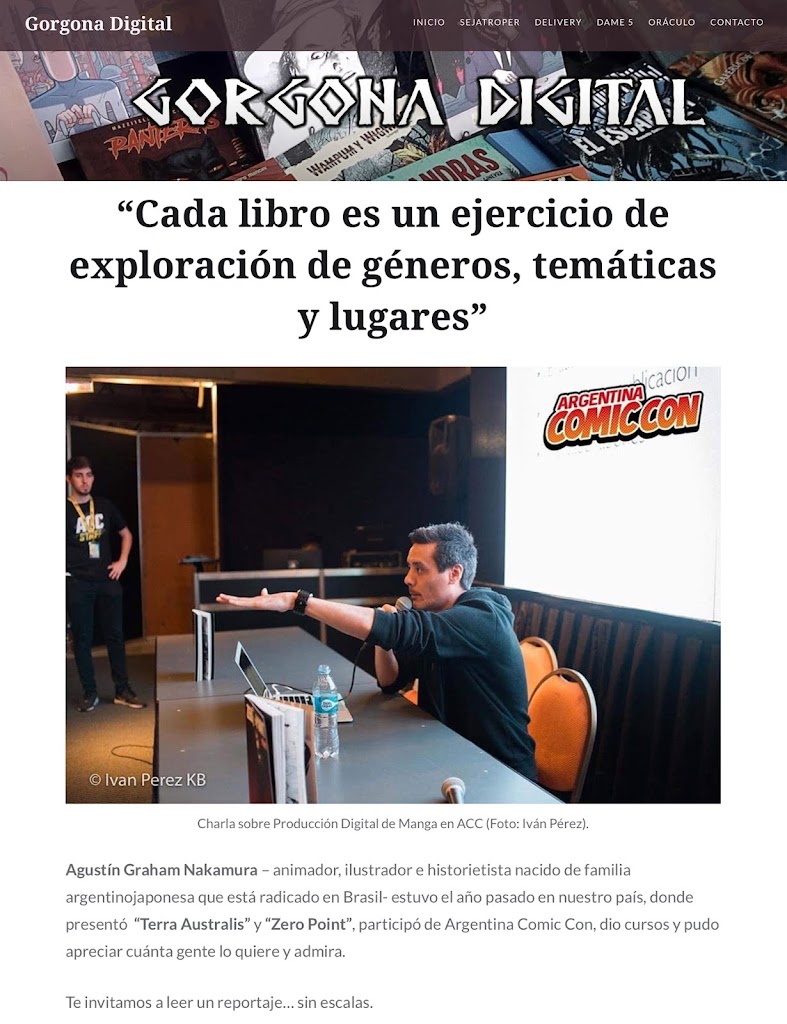 Lee más sobre el artículo Entrevista en Gorgona Digital.